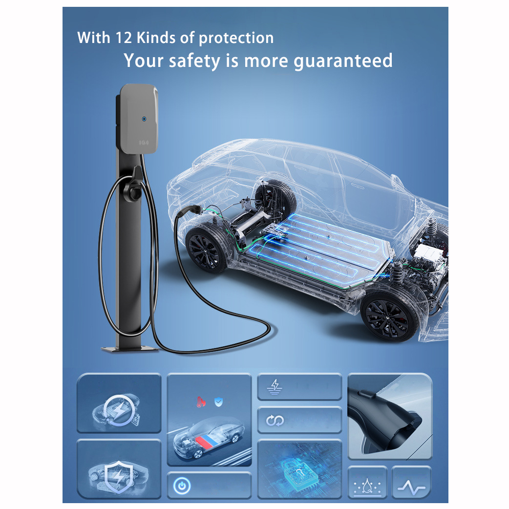 S4 7KW household vehicle charging Station 