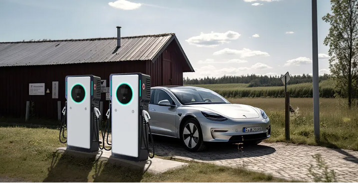 EU DC 40-240kW  Commercial EV Charger Station