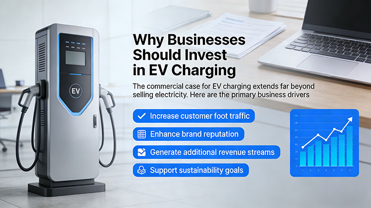 Businesses Should Invest in EV Charging