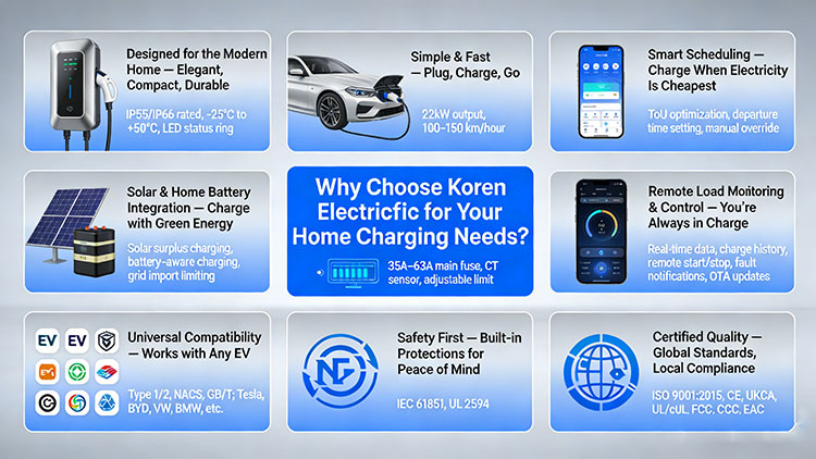 Why Choose Koren Electric for Your Home Charging Needs