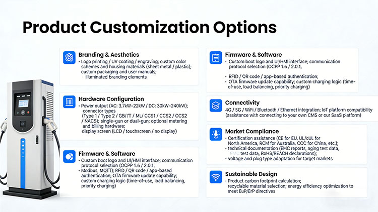 What We Can Customize for You