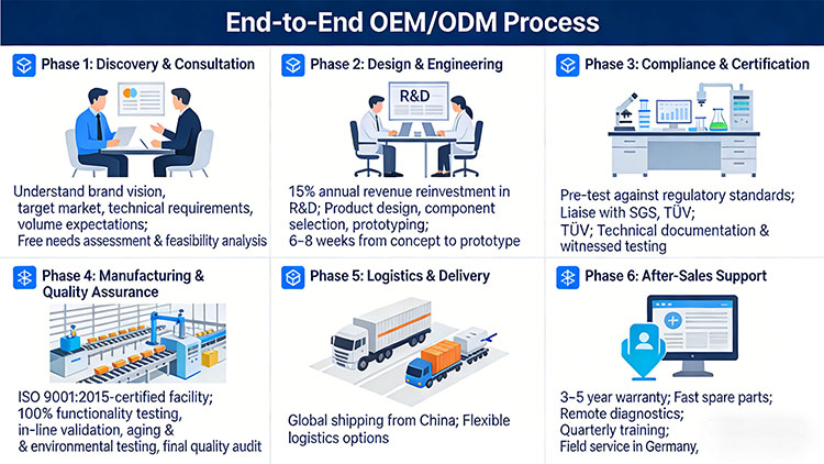 Our End-to-End OEM/ODM Process