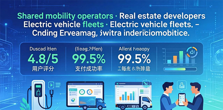 Shared mobility operators — launching a public EV charging network