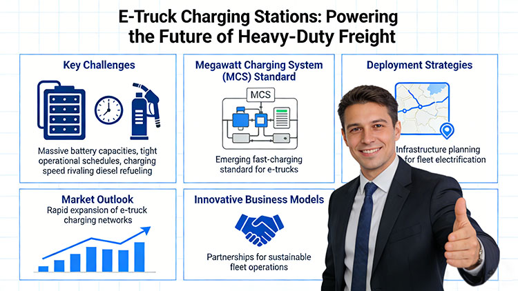 E-Truck Charging Stations E-Truck Charging Stations