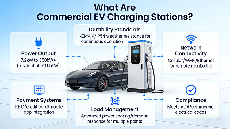 What Are Commercial EV Charging Stations What Are Commercial EV Charging Stations