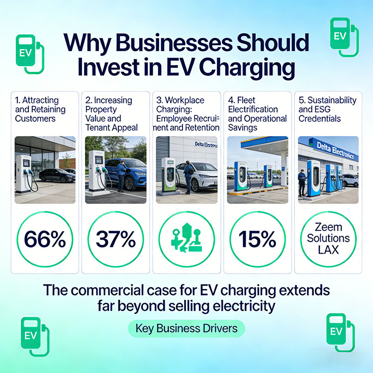 Why Businesses Should Invest in EV Charging Why Businesses Should Invest in EV Charging